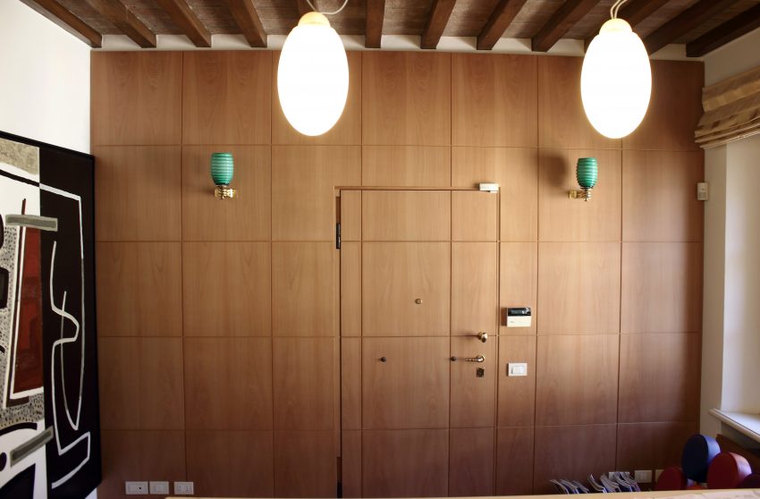 Rivestimento e boiserie realizzati da Baistrocchi